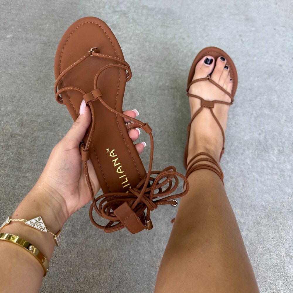 NEW LILIANA LACE-UP SANDALS many sizes available
